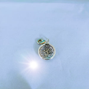 c5~~~Silver Tree of Life Charm and Zipper Pull