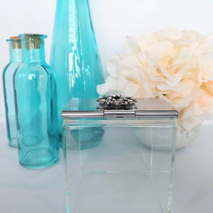 d12~~~~Business Card Holder.  Stainless Steel.  Magical.